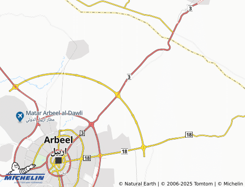 Carte MICHELIN مدينة الفردوس - ViaMichelin