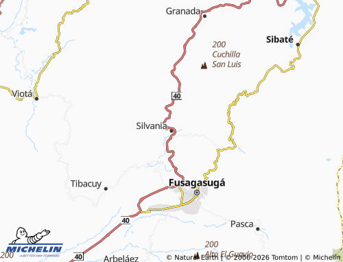 Carte MICHELIN Silvania - ViaMichelin
