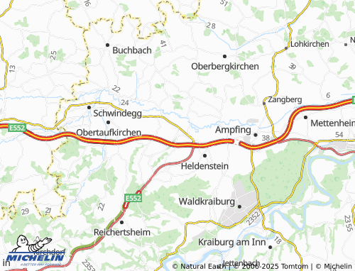 MICHELIN Weidenbach map - ViaMichelin