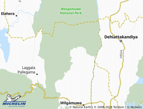 Mappa MICHELIN Handungamuwa - ViaMichelin