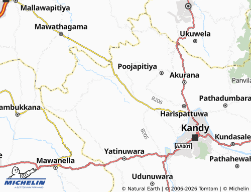 Mappa MICHELIN Dehideniya - ViaMichelin