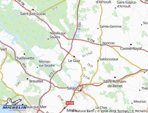 Mapa MICHELIN Le Gua - ViaMichelin