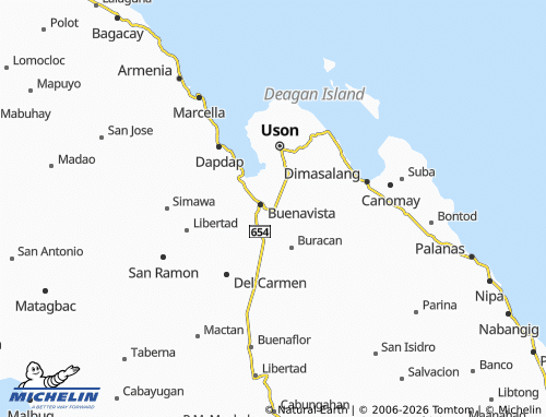 MICHELIN Magsaysay map - ViaMichelin