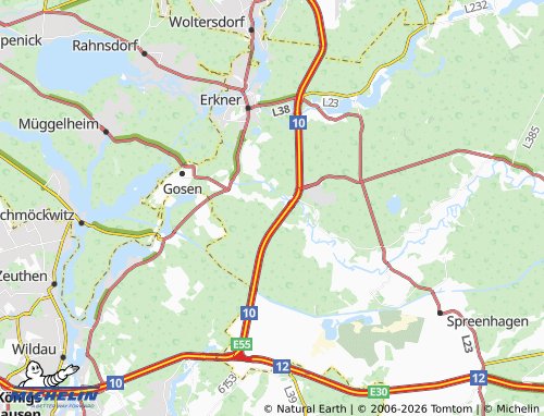 MICHELIN Burig map - ViaMichelin