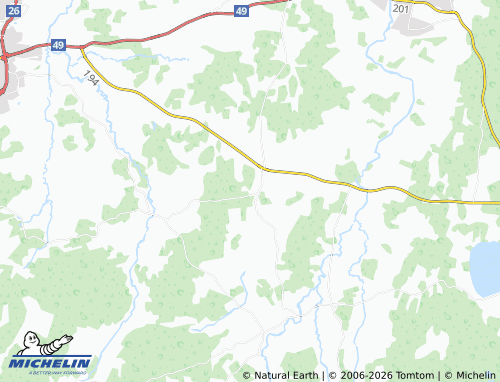 MICHELIN-Landkarte Värsås - ViaMichelin