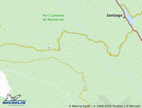 MICHELIN Laguna de Sánchez map - ViaMichelin