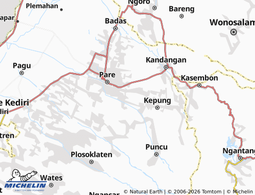 MICHELIN Krenceng map - ViaMichelin