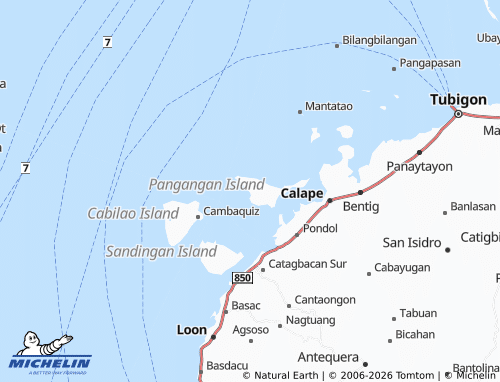 MICHELIN Lo-Oc map - ViaMichelin