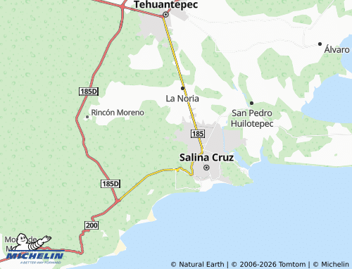 MICHELIN 5 de Diciembre map - ViaMichelin