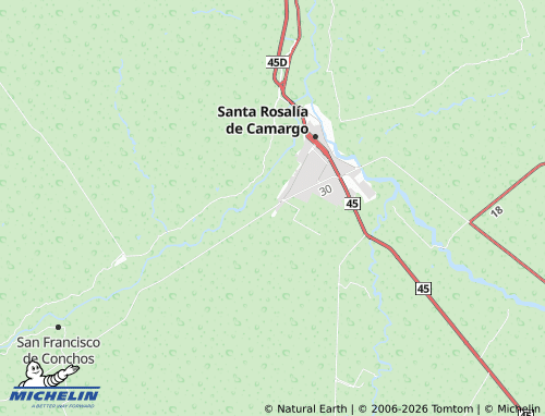 Mapa MICHELIN Chavira - ViaMichelin