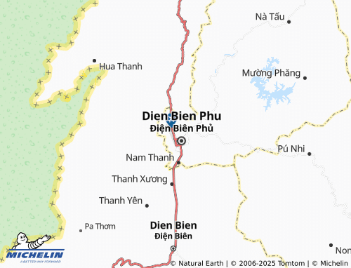 MICHELIN Thanh Bình map - ViaMichelin
