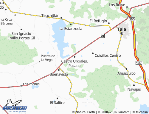 Mappa MICHELIN Castro Urdiales, Pacana - ViaMichelin