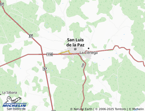 MICHELIN Los Álamos map - ViaMichelin