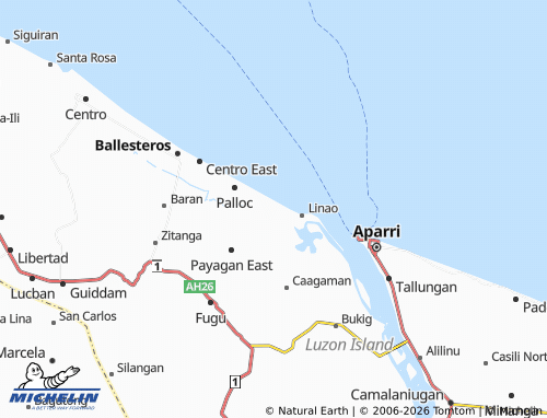 Mappa MICHELIN Bulala Norte - ViaMichelin