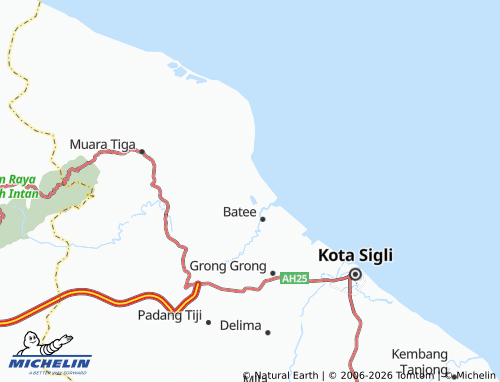 MICHELIN Rungkom map - ViaMichelin