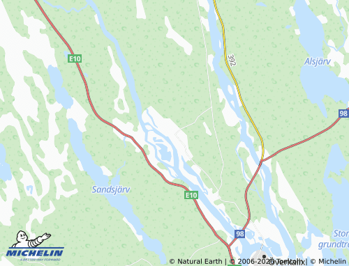 Mappa MICHELIN Vännäsberget - ViaMichelin