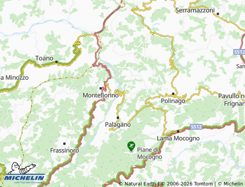 Mappa MICHELIN Savoniero - ViaMichelin