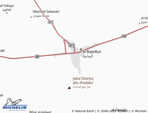 Carte MICHELIN al-'Alawat - ViaMichelin