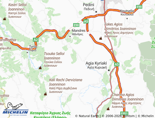 Mappa MICHELIN Melingoi - ViaMichelin