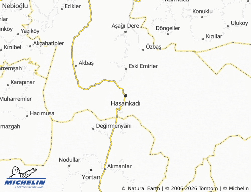 MICHELIN Hasankadı map - ViaMichelin