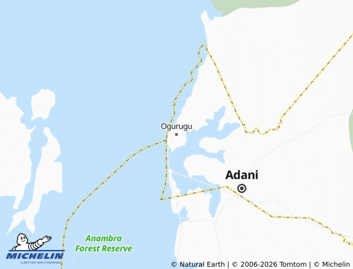 Mappa MICHELIN Ogurugu - ViaMichelin