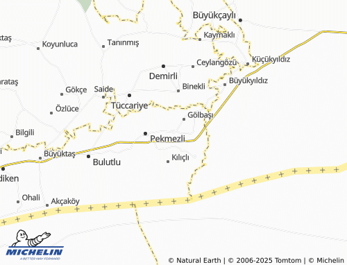 MICHELIN Akçalı map - ViaMichelin