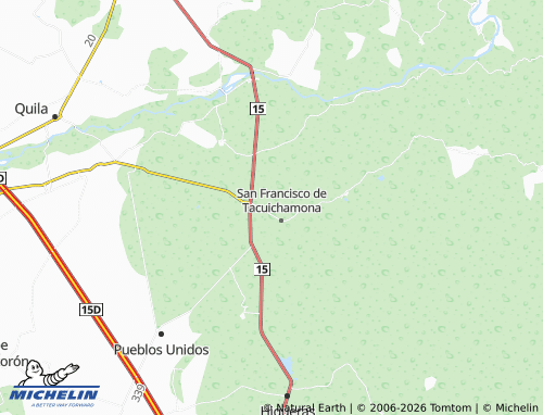 Mapa MICHELIN Tacuichamona - ViaMichelin