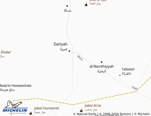 MICHELIN-Landkarte Ghirnatah - ViaMichelin