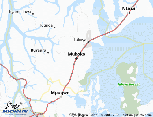 MICHELIN Mukoko map - ViaMichelin