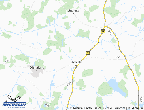 MICHELIN-Landkarte Pladshuse - ViaMichelin