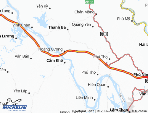 Mapa MICHELIN Chí Tiên - ViaMichelin