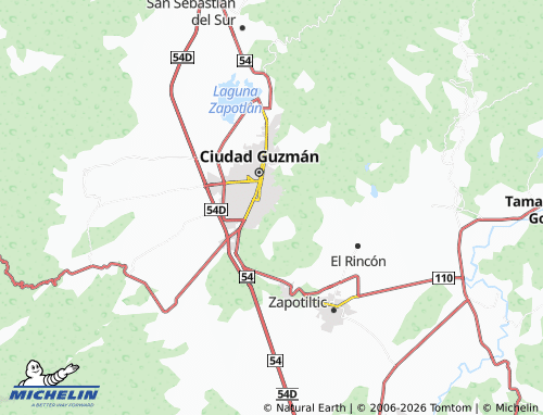 Mapa MICHELIN Paseo de Las Fuentes - ViaMichelin