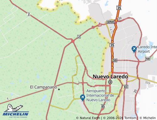 Mappa MICHELIN El Pedregal - ViaMichelin