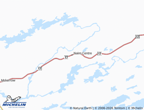 Mapa MICHELIN Nairn Centre - ViaMichelin