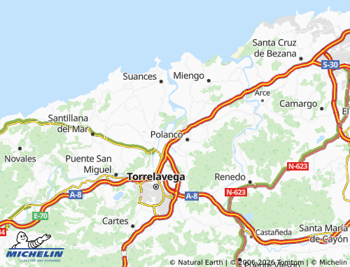 Mapa MICHELIN Requejada - ViaMichelin