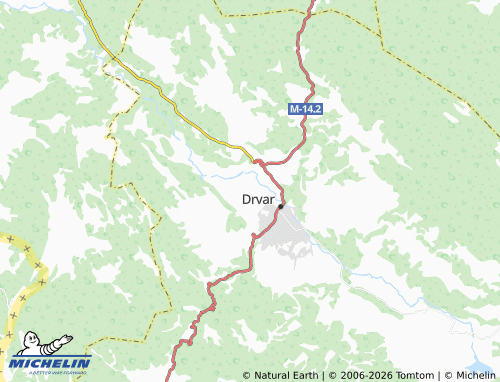 Mappa MICHELIN Vrtoče - ViaMichelin