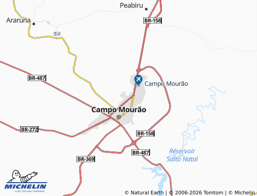 Mapa MICHELIN Jardim Alvorada - ViaMichelin