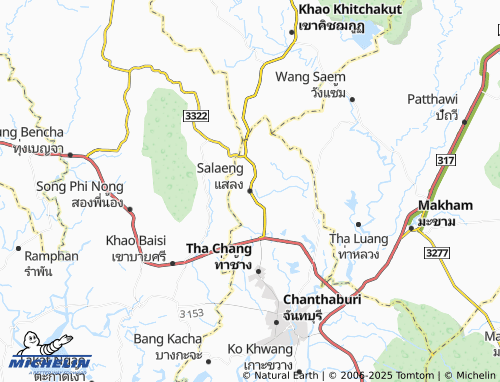 MICHELIN Salaeng map - ViaMichelin