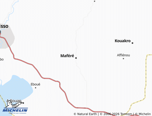 Mappa MICHELIN Maféré - ViaMichelin