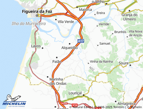Carte MICHELIN Calvete - ViaMichelin