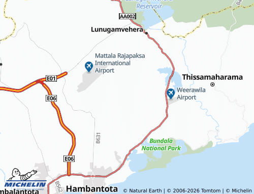 Mapa MICHELIN Badagiriya - ViaMichelin