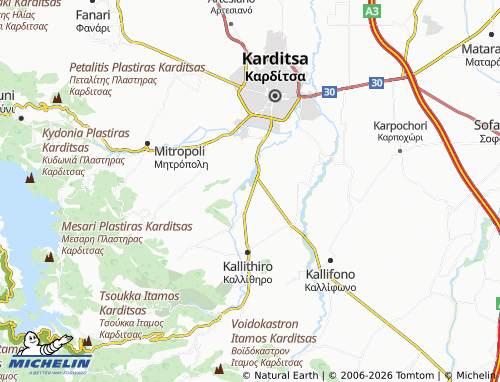 MICHELIN Rousso map - ViaMichelin