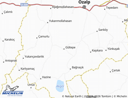 MICHELIN-Landkarte Gültepe - ViaMichelin