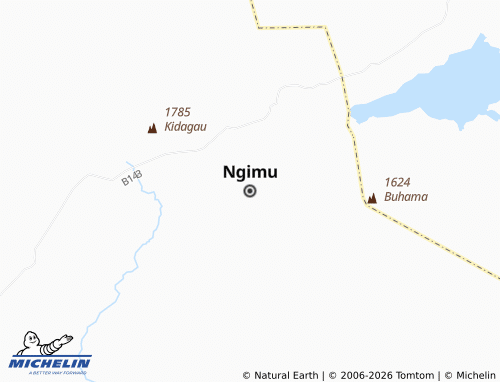 Mapa MICHELIN Ngimu - ViaMichelin