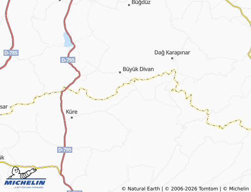 MICHELIN Koyunoğlu map - ViaMichelin