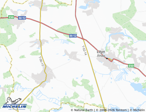 Mappa MICHELIN Kulyha - ViaMichelin