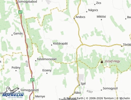 MICHELIN Bonnya map - ViaMichelin