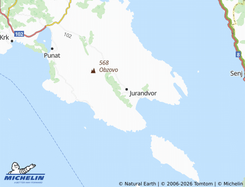 Mapa MICHELIN Batomalj - ViaMichelin