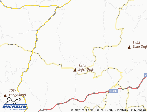 Mappa MICHELIN Üyükören - ViaMichelin