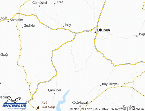 Mappa MICHELIN Kıran - ViaMichelin